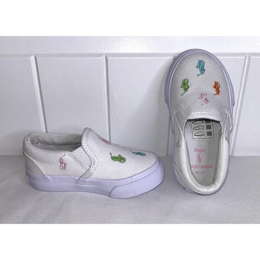 Polo Keaton Slip On Infant/Toddler Shoes‎ Size 5